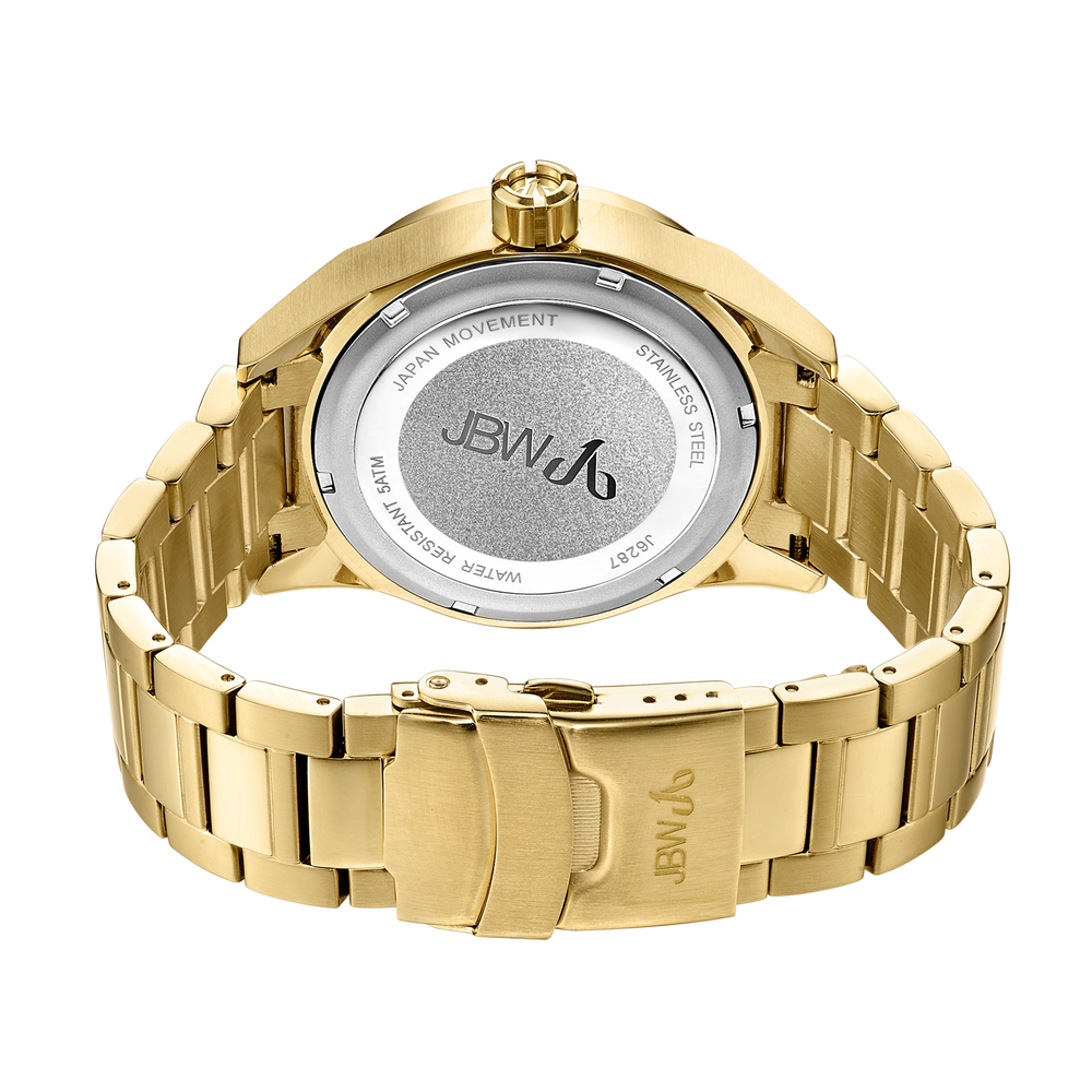 Jbw rook j6287i gold gold diamond watch back
