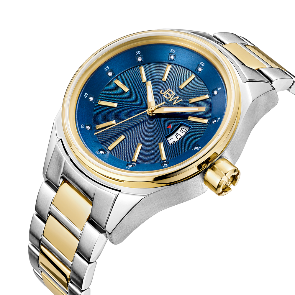 Jbw rook j6287n stainless steel gold diamond watch angle_fcdbd0f3 2591 43a0 a2dc 1cbdfe5a80cb