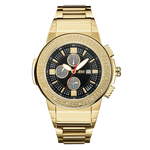 Jbw saxon jb 6101 j gold gold diamond watch front thumb