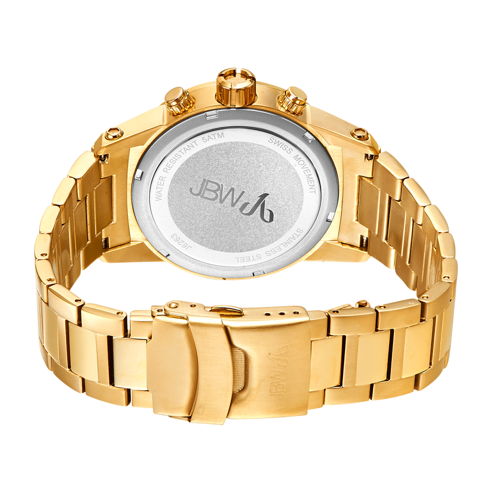 Jbw strider j6263h gold gold diamond watch back