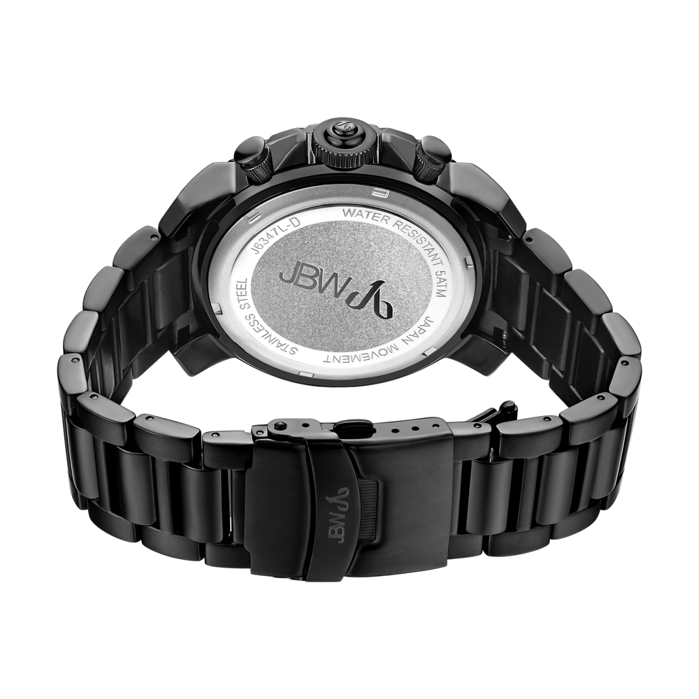 Jbw titus j6347d black diamond watch back
