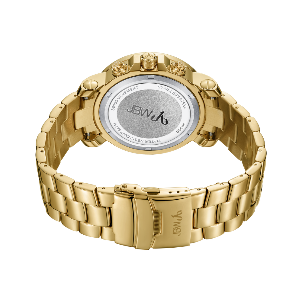 Jbw veyron j6360c gold diamond watch back