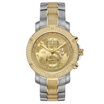 Jbw veyron j6360d two tone gold stainless steel diamond watch front thumb