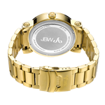 Jbw victor jb 8102 a gold gold diamond watch back thumb