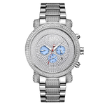 Jbw victor jb 8102 b stainless steel diamond watch front thumb